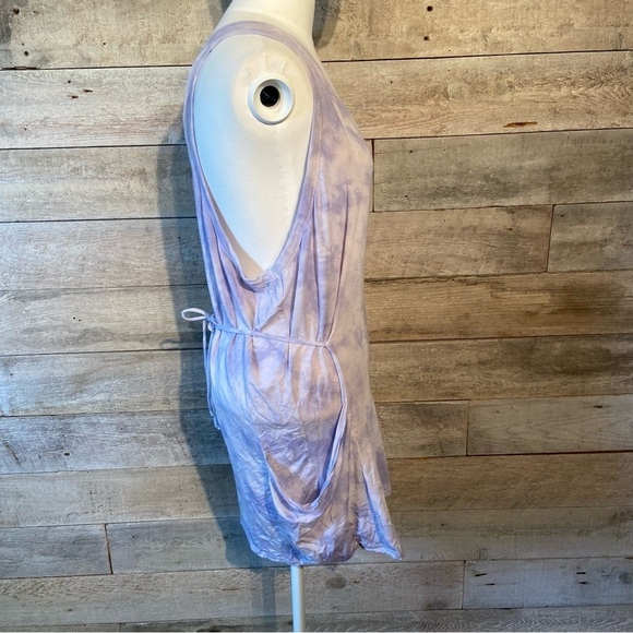 Aritzia‎ Wilfred  lavender tie-dyed oversized tunic in size medium - Picture 4 of 8